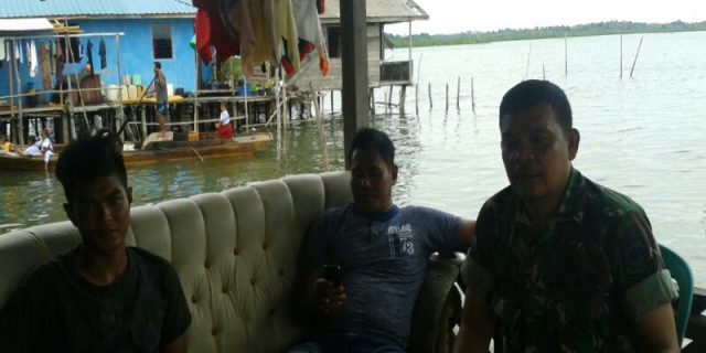 Babinsa Kel Subang Gelar Anjang Sana Kerumah Ibrahim