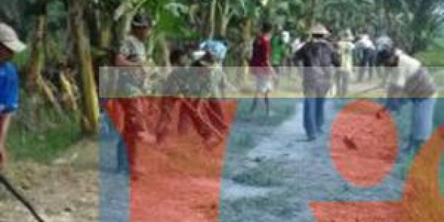 Koramil 05/Tanjung Tiram Pimpin Gotong Royong 
