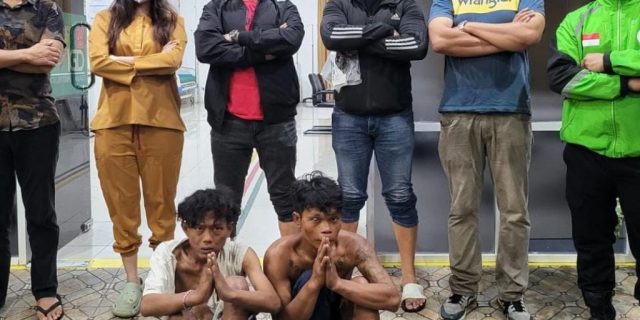 Dua dari Tiga Pelaku Curanmor Ditembak Polsek Medan Baru