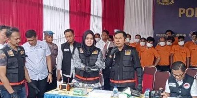 Polrestabes Medan Musnahkan 16 Kg Sabu dan Belasan Ribu Pil Ekstasi