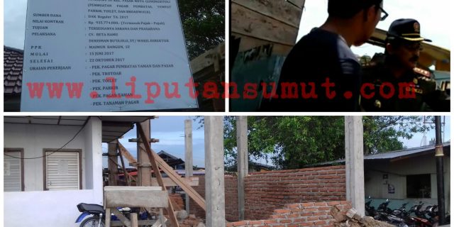 Astaga! Kabarnya Satpol-PP Gunungsitoli Jadi “Bodyguard” Proyek