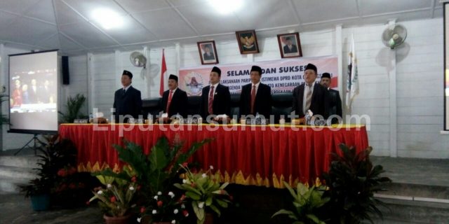 Sambut HUT RI Ke 72, DPRD Gunungsitoli Gelar Rapat Paripurna Istimewa