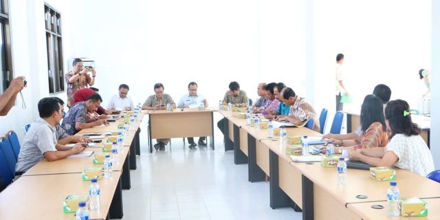 Pemko Gunungsitoli Gelar Rapat Koordinasi IMB Pembangunan Tower Pemancar TVRI