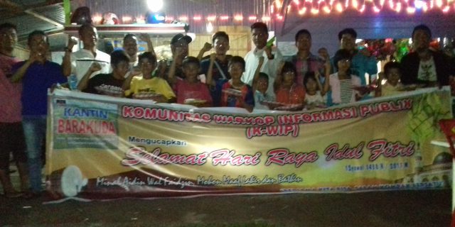 Meriahkan Idul Fitri, Komunitas WIP Gunungsitoli Santuni Anak Gelandangan