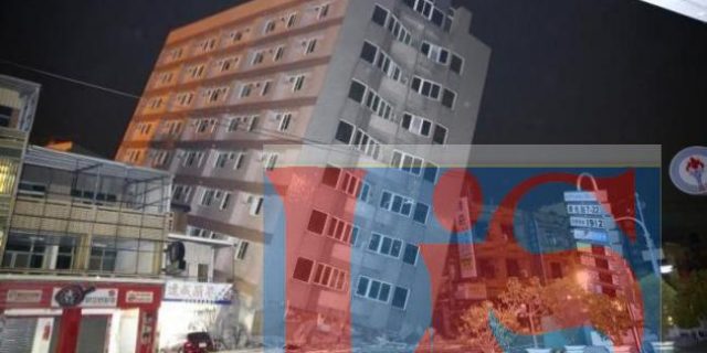 Gempa Berkekuatan 6,4 Guncang Negara Taiwan