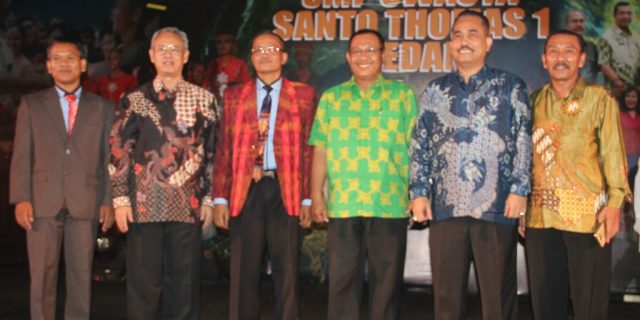 Pemko Medan Buka Acara Pentas Seni SMP Santo Thomas l 