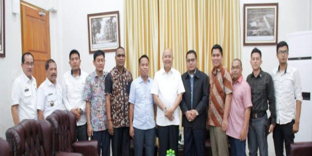 Eldin Terima Audensi ICMI Muda Sumut dan Bank BJB