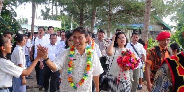 Bupati Nias Utara Resmikan Gedung SMA Negeri 1 Sawo