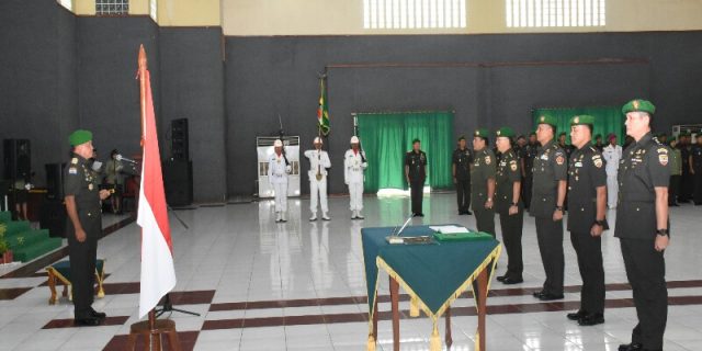 Pangdam l/BB Pimpin Sertijab Staf Ahli