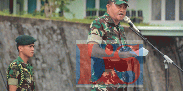 Pangdam l/BB Berangkatkan Tim Ekspedisi Gurindam Sakti Korem 003/WP