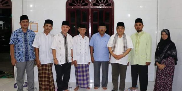 Gelar Safari Ramadhan, Agustinus Zega : Masyarakat Harus Mendukung Percepat Pembangunan