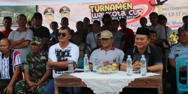 Sowaa Laoli Hadiri Final Turnamen Walikota CUP Gunungsitoli Tahun 2017