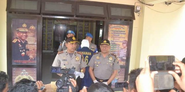 Kapolres Nias Paparkan Tangkapan Narkoba