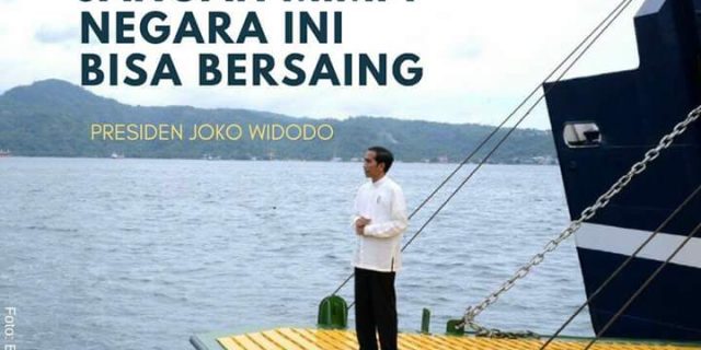 Jokowi : Tanpa Infrastruktur, Jangan Harap Bangsa Ini Bisa Bersaing