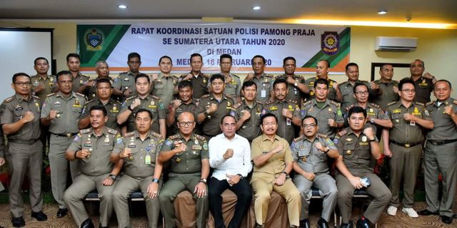 Gubsu Ingatkan Satpol PP tidak Hanya ‘Anggar’ Otot