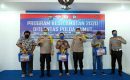Kapoldasu Tinjau Pelatihan Program Keselamatan 2020 dan Bagikan Bansos Kepada Pengemudi