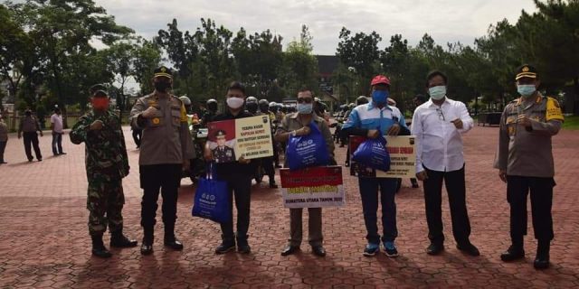 Poldasu Kembali Salurkan Bantuan Sembako Kepada Masyarakat