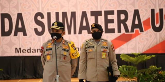 Irjen Pol Martuani Sormin Siregar Pimpin Sertijab Wakapoldasu