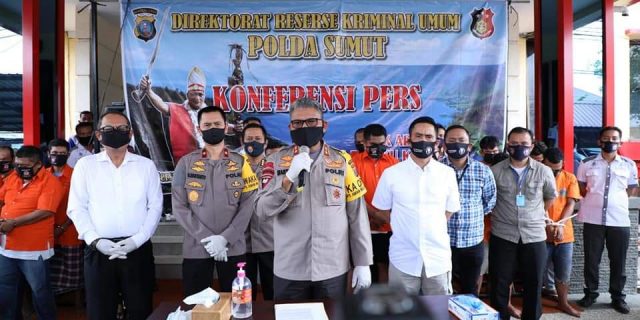 18 Orang Terduga Pelaku Kerusuhan di Madina Ditangkap Poldasu