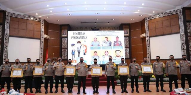 Kapoldasu Hadiri Penyerahan Dipa dan RKA-K/L Alokasi Anggaran T.A 2021