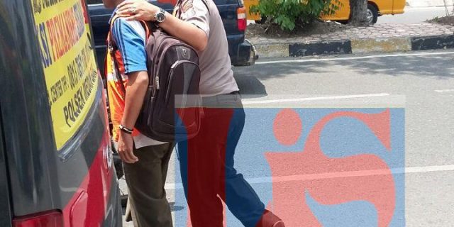 Polsek Medan Baru Amankan Belasan Tukang Parkir Liar