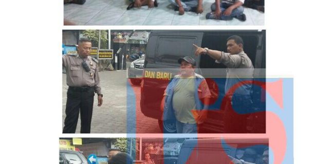 Polsek Medan Baru Amankan 10 Orang Preman
