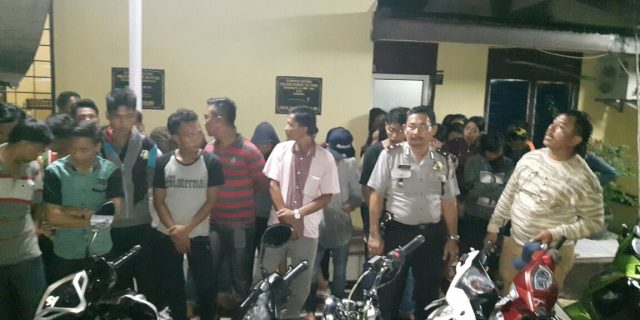 Kapolsek Percut Sei Tuan Pimpin Penggrebekan Warung Milik Kliwon