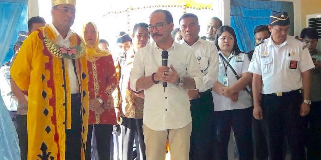Menhub RI : Pembangunan Infranstruktur Perhubungan Di Kepulauan Nias Harus Dipercepat Dan Ditingkatkan