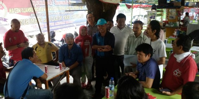 Sambut HUT RI ke 71, Jurnalis Kota Medan Gelar Turnamen Dam Batu 