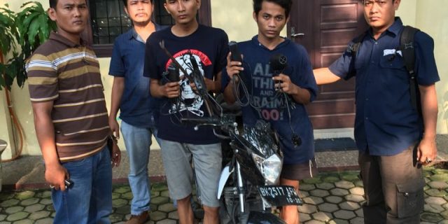 Spesialis Bongkar Rumah Ditangkap Petugas Reskrim Polsek Medan Helvetia.