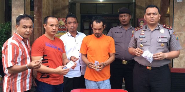 Polsek Medan Kota Bekuk Pengedar Narkoba