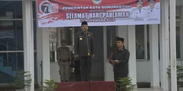 Pemko Gunungsitoli Peringati Hari Pahlawan