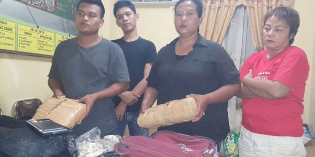 Polsek Helvetia Amankan 2,5 Kg Ganja di Lapas Tanjung Gusta