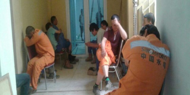 Proyek PLTU Ilegal Digrebek Poldasu, 15 Pekeja Asal Tiongkok Diamankan