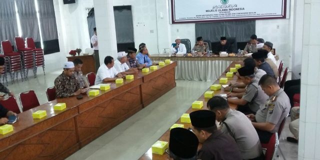 Kapoldasu Silahturahmi dengan Ketua Umum MUI Kota Medan
