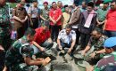 PT Pelindo I Bersama Lantamal Letakan Batu Pertama Sarana Olahraga