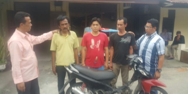 Pembeli dan Perantara Transaksi Motor Curian Ditangkap