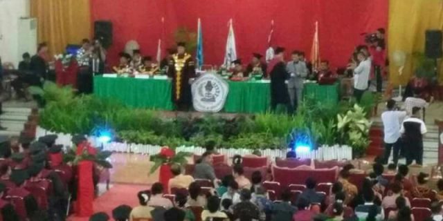 Fatolosa Hulu: Mahasiswa/i STIE Yang Diwisudakan Harus Mampu Menciptakan Lapangan Kerja