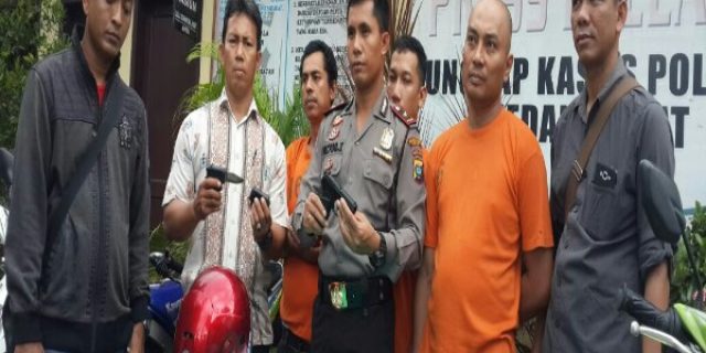 Mantan Marinir Pelaku Begal Sadis “Ditangkap” Polsek Medan Barat