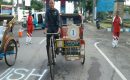 Sambut HUT Pomal ke 71, Danpomal Lantamal l Belawan Gelar Lomba Becak Dayung