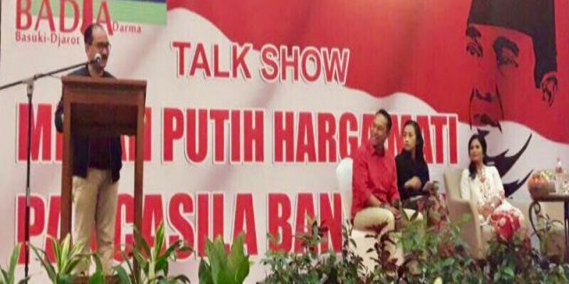 Firman Jaya Daeli Sampaikan Pemikiran Mengenai Indonesia Raya Dan Pancasila