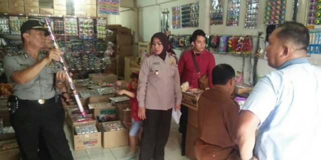 Polsek Medan Timur Gelar Razia Mercon