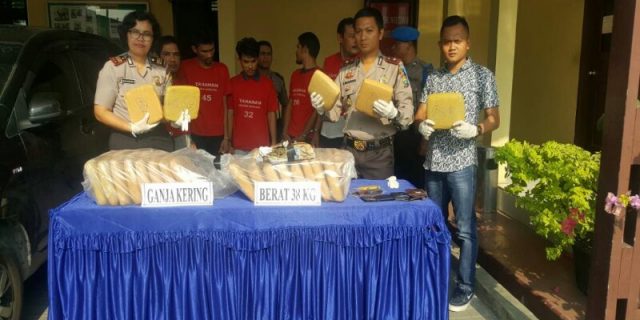 Jaringan Narkoba Antar Provinsi Diringkus Polsek Sunggal