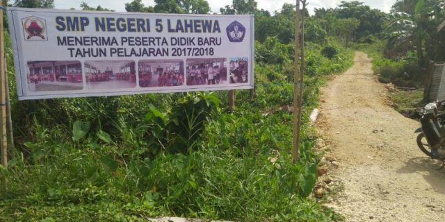 SMP Negeri 5 Lahewa Mendapatkan Bantuan Pembangunan dari APBN