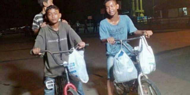 Rindu dengan Ibu, Tiga Bocah Ini Tempuh Perjalanan Naik Sepeda dari Palembang ke Tangerang