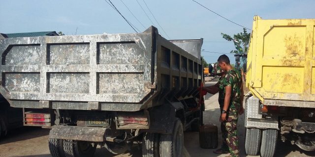 Walikota Bersama Dandim Kota Medan Tinjau Lokasi TMMD Kodim 0201/BS