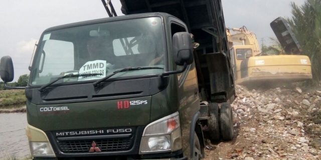 Pembukaan Jalan Baru di Kampung Sentosa Oleh Kodim 0201/BS, Dihari Ke 11 Cukup Menggembirakan