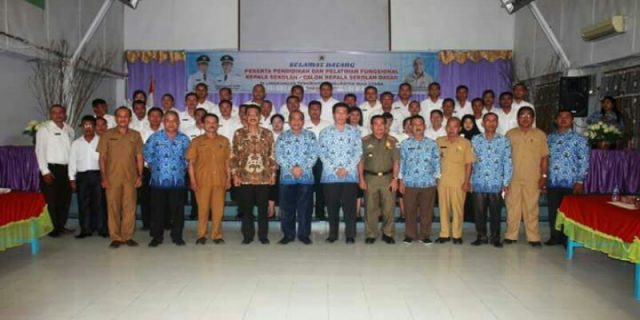 Pemkab Nias Utara Gelar Pendidikan dan Pelatihan Fungsional Kepsek/Calon Kepsek SD