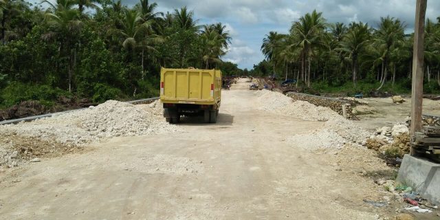 Masyarakat Dukung Pembukaan Badan Jalan Penghubung 5 Desa di Kecamatan Lahewa