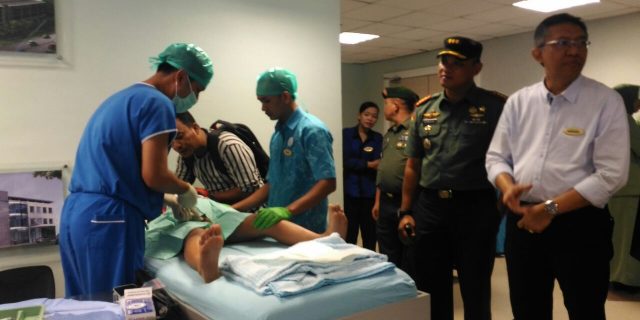 Kodim 0201/BS Laksanakan Sunatan Massal Kepada Anak 10 Tahun